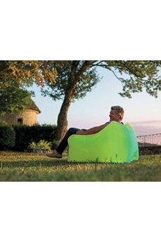 fauteuil de salon jardideco fauteuil gonflable windbag mini vert