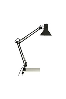 lampe de bureau brilliant hobby 10802/06 spot à pince led e27 40 w noir