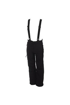 pantalon de sports d'hiver eldera sportswear pantalon de ski surf unosoft noir skipant noir taille : xs