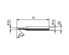 Ersa 0102CDLF120C Panne De Fer à Souder Forme De Burin, Droite Taille De La Panne 12 Mm Contenu Ersa 0102CDLF120C Panne De Fer à Souder Forme De Burin, Droite Taille De La Panne 12 Mm Contenu