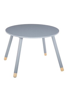 table enfant grise collection douceur - gris