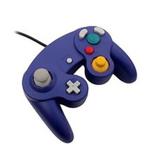 Manette Lookshop Manette de Jeu NGC Filaire en Polycarbonate Noir
