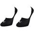 Lot De 12 Paires Chaussettes Invisibles Fontana Calze - Coton Fil D'Écosse 75% - Pour Pointures 43-46 - Noir - Unisexe
