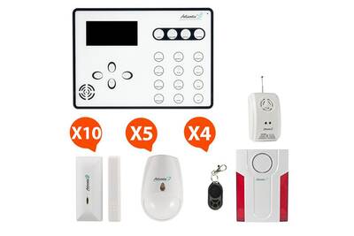 Alarme Maison Atlantic S Ateos Alarme De Maison Sans Fil Gsm Kit