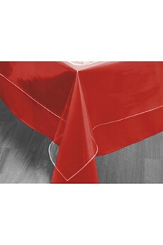 nappe de table generique nappe plastique transparente carrée 180 x 180 cm