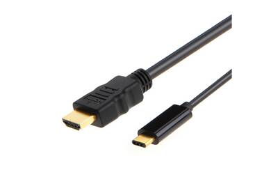 Cable Usb Cabling Cable Adaptateur Usb 3 1 Type C Vers Hdmi Usb C Male Vers Hdmi 4 K Darty