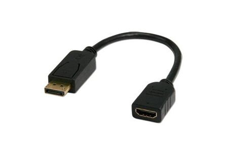 Connectique Audio / Vidéo Cabling Adaptateur displayport/hdmi male/femelle