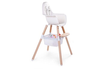 Chaises hautes et réhausseurs bébé Childwood Panier blanc chaise evolu 2