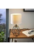 Eglo Lampe de table Carlton 2 Noir et blanc photo 1