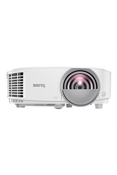Vidéoprojecteur Benq MX825ST - Projecteur DLP - portable - 3D - 3300 ANSI lumens - XGA (1024 x 768) - 4:3 - objectif fixe à focale courte - LAN