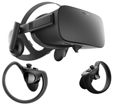 Casque de réalité virtuelle PC Meta Rift + Manettes Meta Touch