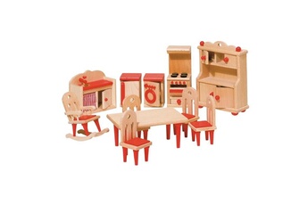 Autre jeux éducatifs et électroniques Goki Meubles de poupées style campagne - cuisine - accessoires pour maison goki 51951