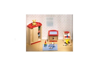 Jeux ludo éducatifs Goki Meubles de poupées modernes - chambres des enfants - accessoires pour maison goki 51905