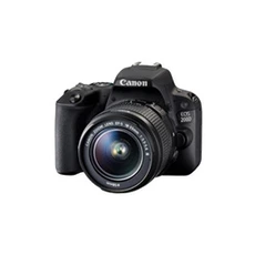 Appareil photo Reflex Canon EOS 200D - Appareil photo numérique - Reflex - 24.2 MP - APS-C - 1080p / 60 pi/s - 3x zoom optique objectif EF-S 18-55 mm IS STM - Wi-Fi, Bluetooth,