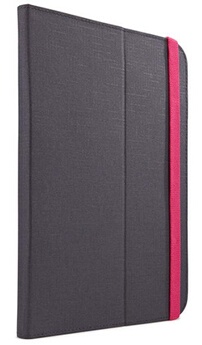 Etui Folio SureFit pour tablettes 10", Gris/Rose