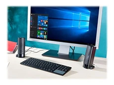 Enceinte PC Auvisio ZX-1609-919 - Haut-parleurs - pour PC - 3.6 Watt (Totale)