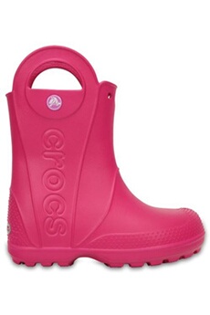 chaussures de sport nautique cross crocs enfants handle it rain boot wellies en candy rose 12803 6x0