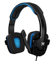 Casque Gaming Eole C19 Noir et bleu pour PS4