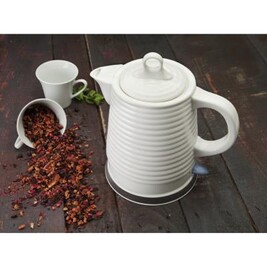 Théière Classique Ronde Le Creuset En Céramique 1,3 Litres Noir Mat - Pour 3-4 Tasses, Design Élégant Et Durable