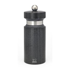 Peugeot - Moulin à poivre manuel en bois finition gris métallisé et inox 14 cm