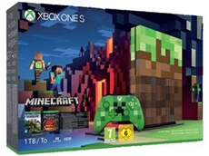 Xbox One S - Minecraft Limited Edition Bundle - console de jeux - 4K - HDR - 1 To HDD