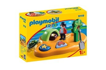 Playmobil PLAYMOBIL Playmobil 9119 - 1.2.3 - île de pirate