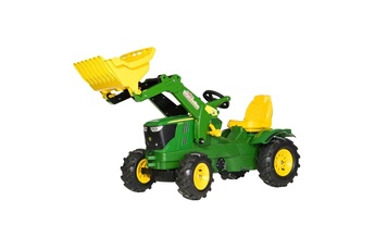 Véhicule à pédale ROLLYTOYS Rolly toys 611102 - tracteur farmtrac john deere 6210r