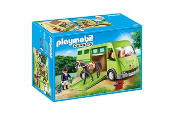 Playmobil PLAYMOBIL 6928 cavalier avec van et cheval