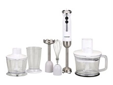 hbd801wh multi blender mixeur mixeur plongeant avec accessoires 1000 w blanc