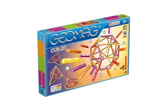 Meccano Geomag Geomag color : 127 pièces