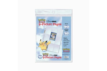 Carte à collectionner Asmodee Pokémon : pack de 10 feuilles de classeur
