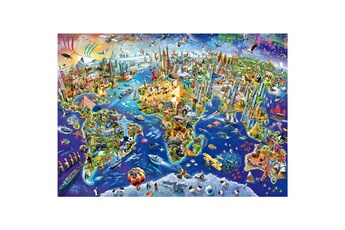 Puzzle Schmidt Puzzle 1000 pièces : découvre notre monde