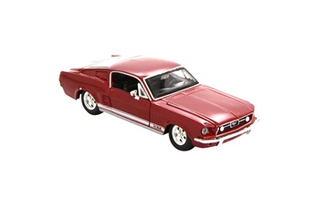 Maquette Maisto Modèle réduit de voiture : ford mustang gt 1967 echelle 1/24 rouge