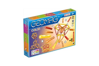 Meccano Geomag Geomag color : 64 pièces