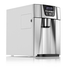 Ice Volcano 2G Machine à glaçons 12kg/24h - écran LED - 2 tailles de glaçons - 100W - argent