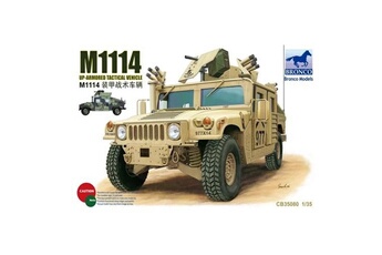 Maquette Bronco Models Maquette véhicule militaire : m1114 up-armored tactical vehicle