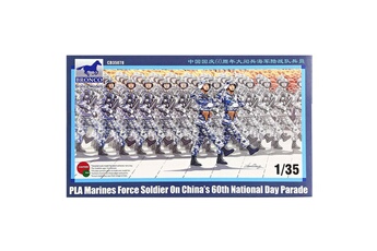 Maquette Bronco Models Maquette soldats : pla marines force soldier on china's 60th national day parade