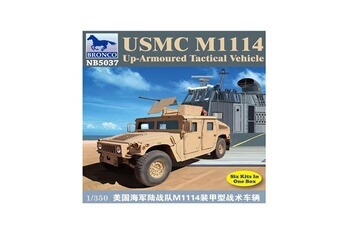 Maquette Bronco Models Maquette véhicule militaire : usmc m-1114 up-armoured tactical