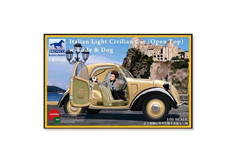 Maquette Bronco Models Maquette voiture italienne ancienne : light civilian car