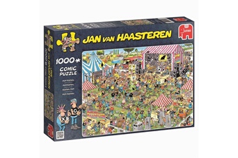 Puzzles Jumbo Puzzle 1000 pièces - jan van haasteren : festival pop