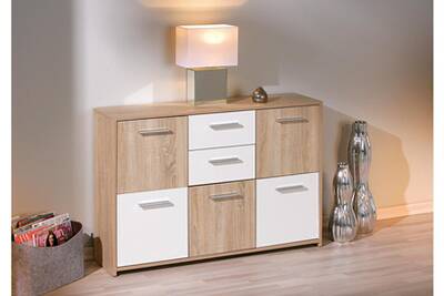 Commode Link 39 S Commode Buffet Bahut Meuble De Rangement Bureau Cuisine Salon Sejour Chene Blanc Darty Commode Link 39 S Commode Buffet Bahut Meuble De Rangement Bureau Cuisine Salon Sejour Chene Blanc Darty