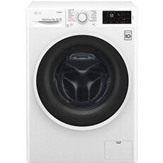 LG F72J60WH - Machine à laver - largeur : 60 cm - profondeur : 56 cm - hauteur : 85 cm - chargement frontal - 59 litres - 7 kg - 1200 tours/min -