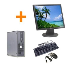 Optiplex GX520 SFF + Ecran TFT 17 - Intel 2.8 Ghz - 500Go