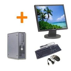 Optiplex GX520 SFF + Ecran TFT 17 - Intel 2.8 Ghz