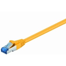 Cat 6a-100 sstp pimf gelb 1m
