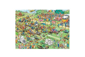 Puzzle Jumbo Puzzle 1000 pièces : jan van haasteren : course de tondeuses