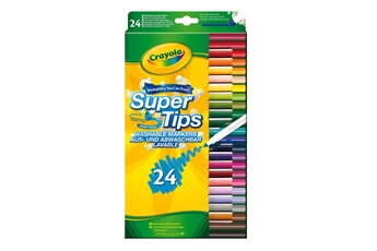Peinture et dessin (OBS) Crayola Crayons : 24 feutres à dessiner