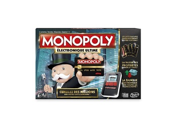 Jeux classiques Hasbro Monopoly electronique ultime
