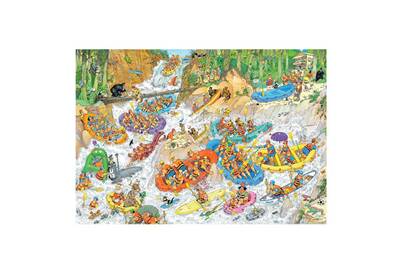 Puzzles Jumbo Puzzle 1500 Pieces Jan Van Haasteren Rafting Extreme Darty