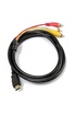 CABLING ® Câble HDMI mâle vers 3 RCA composite mâle 1,5m (adaptateur vidéo HDMI vers RCA composite) photo 3